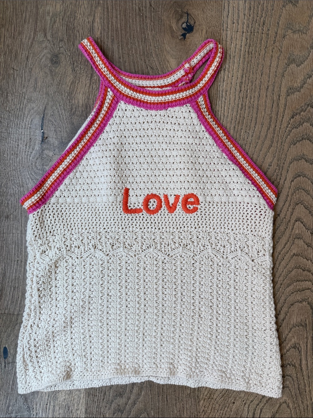 Zara Girl’s Knit LOVE Top